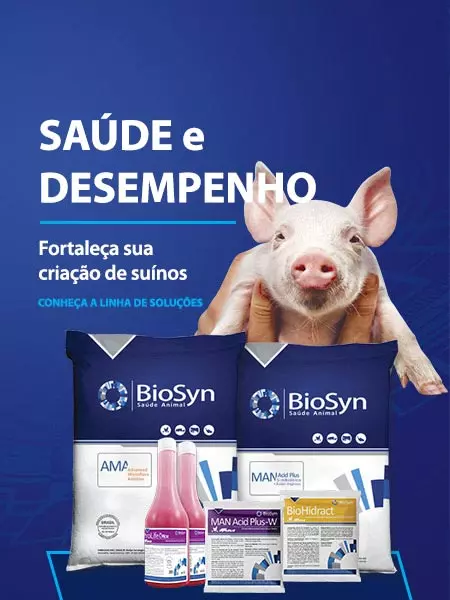 Banner da categoria Suínos na Biosyn